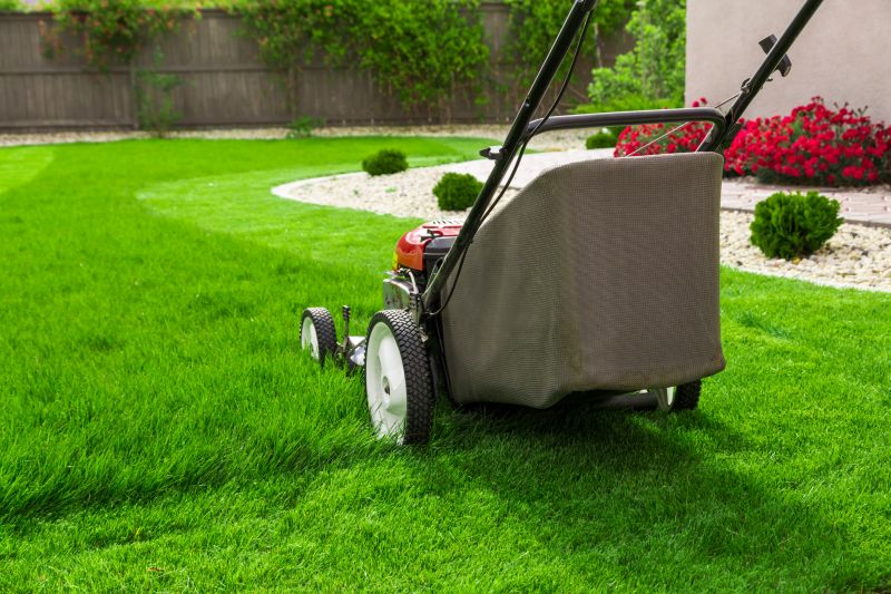 Lawn mowing equipment